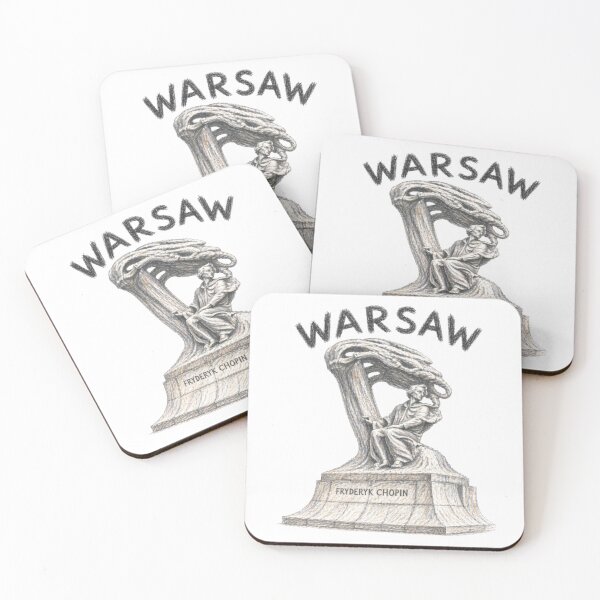 Item preview, Statue in Łazienki – Warsaw (hand-drawn artistic design) designed and sold by JOANNASKAH.