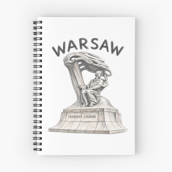 Aperçu de l'œuvre Statue à Łazienki – Varsovie (dessin artistique fait main) créée et vendue par JOANNASKAH.