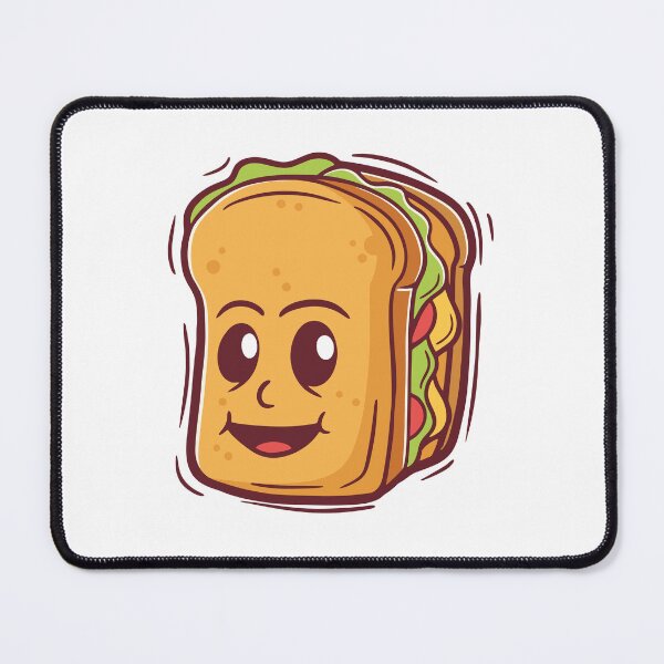 Item preview, Happy Retro Sandwich Character designed and sold by anthonyplynch.