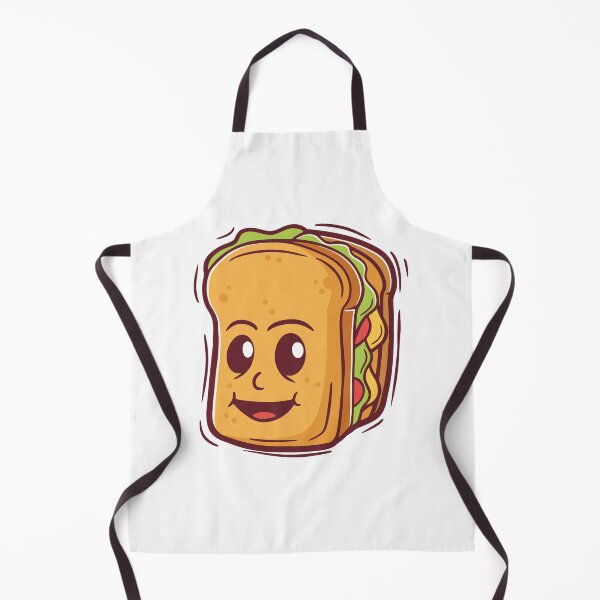 Item preview, Happy Retro Sandwich Character designed and sold by anthonyplynch.