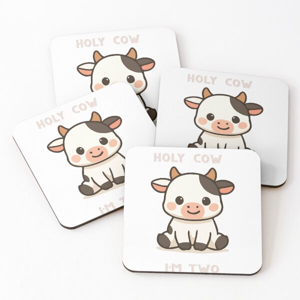 Item preview, Holy Cow I'm Two designed and sold by shelbyyytt.