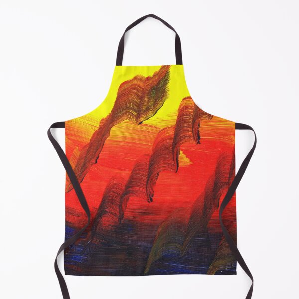 Item preview, Fiery Brushstroke Abstract designed and sold by MaryLOwen85.