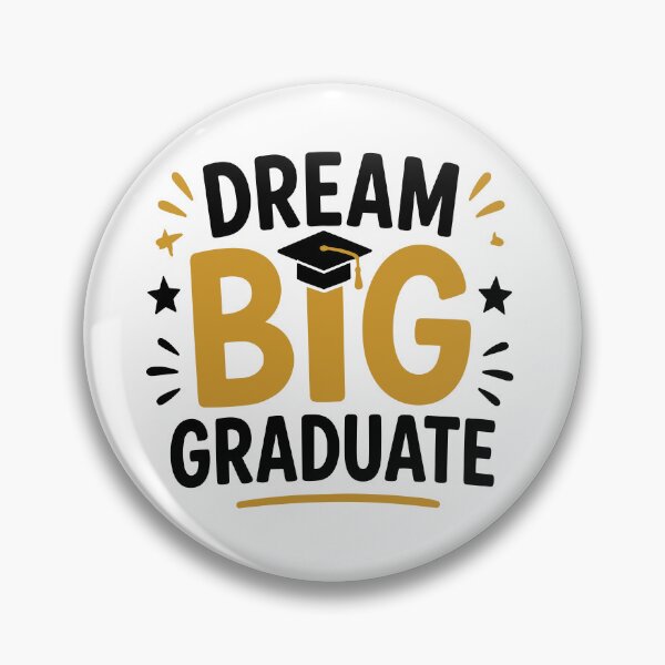 Item preview, Dream Big Graduate – Inspirational Graduation Quote designed and sold by Gift Phrase Studio.