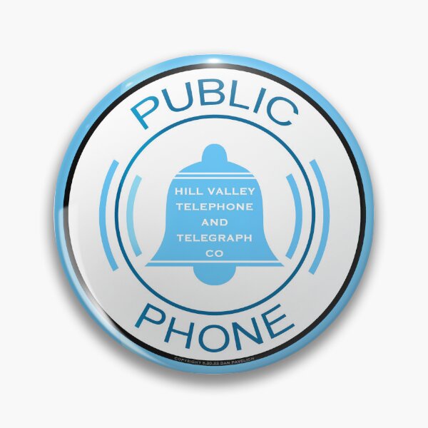 Item preview, Hill Valley Telephone and Telegraph designed and sold by Normbot2000.