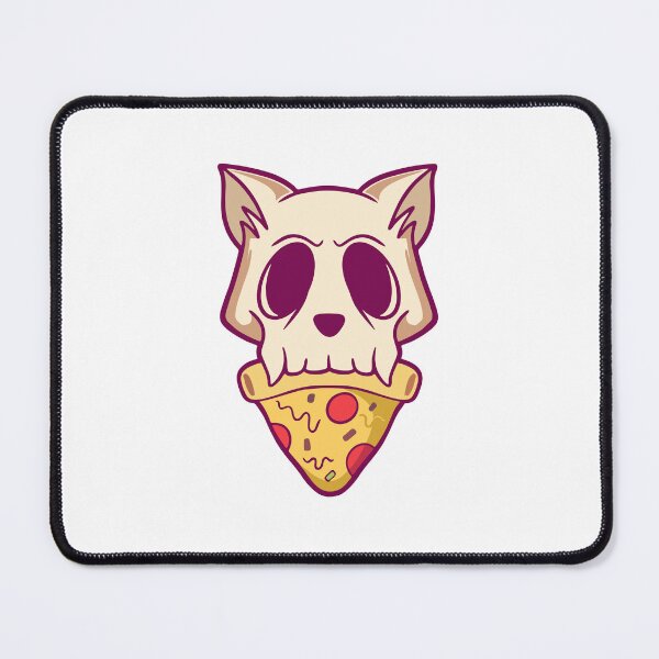 Item preview, Wolf Skull Pizza Lover Edgy Cartoon Art designed and sold by anthonyplynch.