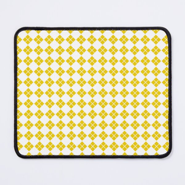 Item preview, Yellow & white geometric seamless pattern designed and sold by Mint + Midnight.