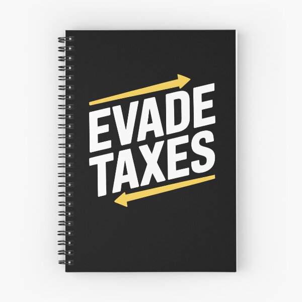 Item preview, Evade Taxes Funny Tax Season Joke designed and sold by Say It With Ink.
