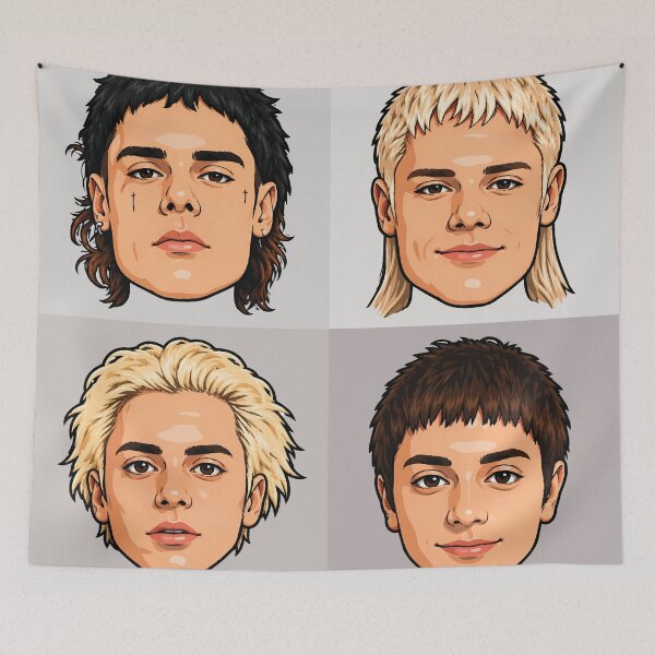 Item preview, CA7RIEL, PACO AMOROO, TINY DESK, FREE SRPIRITS designed and sold by Printellarium.