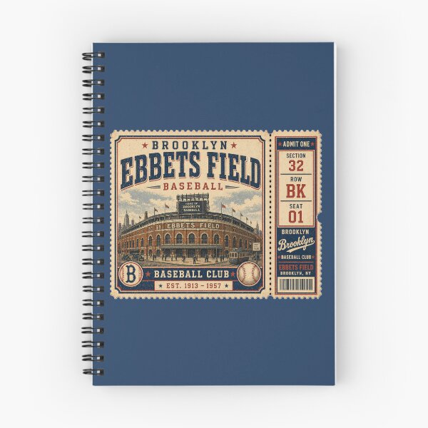 Item preview, Brooklyn Baseball Vintage Ticket Stub Ebbets Field Design designed and sold by GhostDawgs.