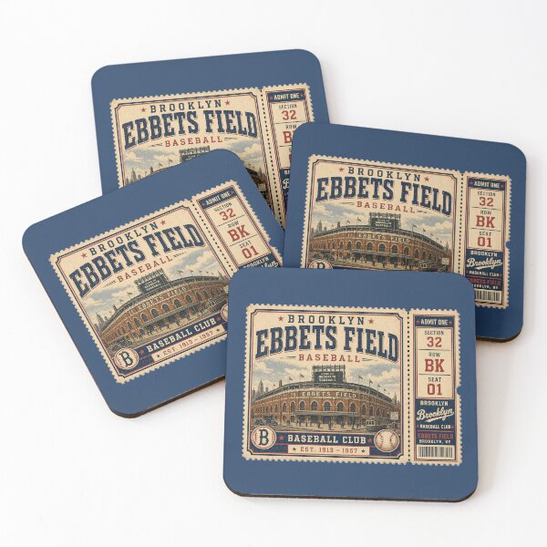Item preview, Brooklyn Baseball Vintage Ticket Stub Ebbets Field Design designed and sold by GhostDawgs.