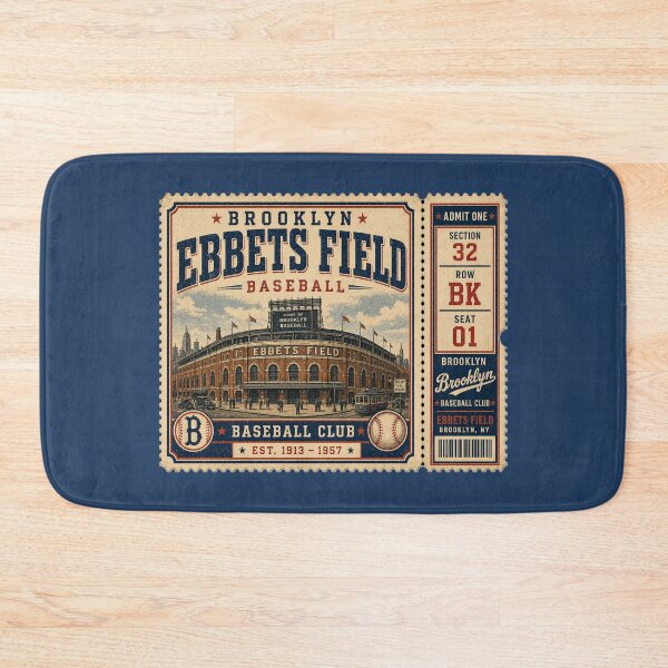 Item preview, Brooklyn Baseball Vintage Ticket Stub Ebbets Field Design designed and sold by GhostDawgs.