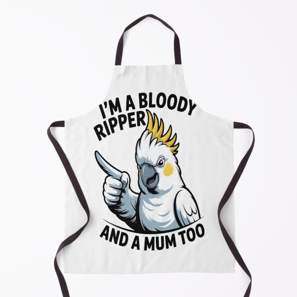 Item preview, Bloody Ripper Mum Cockatoo Art designed and sold by stickercuffs.