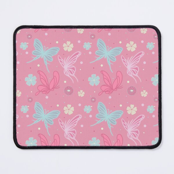 Item preview, Pastel Butterflies and Flowers Glowing Polka Dots designed and sold by Pinecone Place.