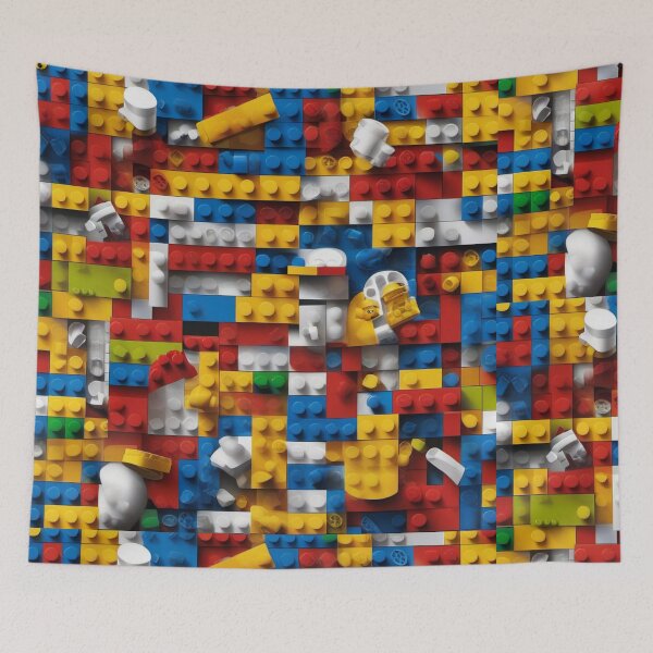 Item preview, Toy bricks pattern designed and sold by JALNERVION SHOP.