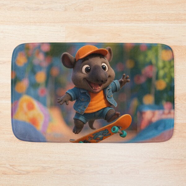 Item preview, Skater Tapir designed and sold by Sillytoe.