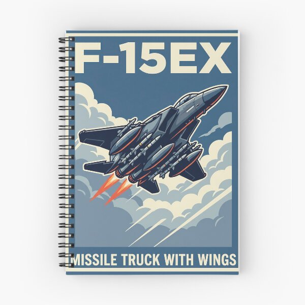 Item preview, F-15EX Missile Truck With Wings Tactical Humor Aviation Emblem designed and sold by ArtDreams92.