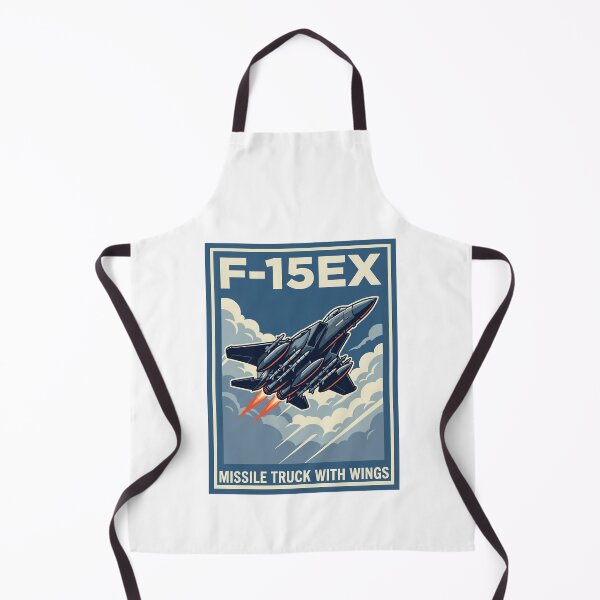 Item preview, F-15EX Missile Truck With Wings Tactical Humor Aviation Emblem designed and sold by ArtDreams92.