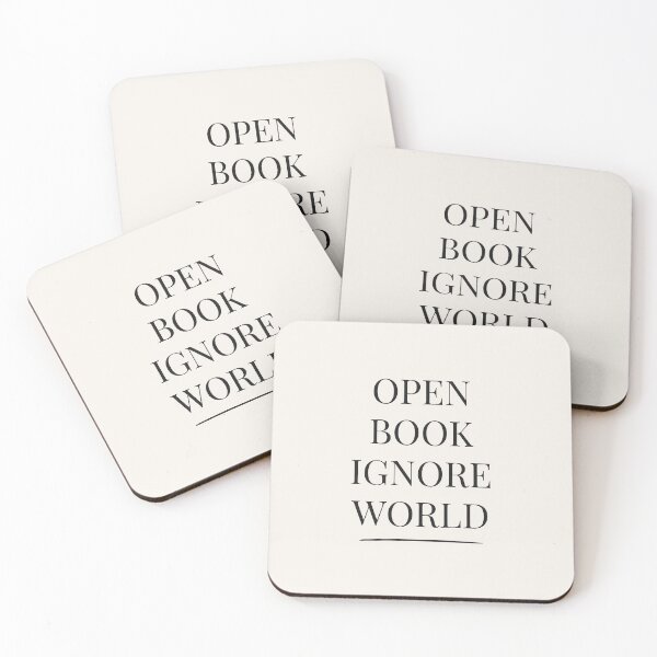 Item preview, Open Book Ignore World - Booktok x Romance Reader Aesthetic designed and sold by Inkbound Co.