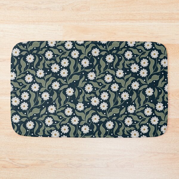 Item preview, Navy Blue Daisy Flowers designed and sold by Pinecone Place.