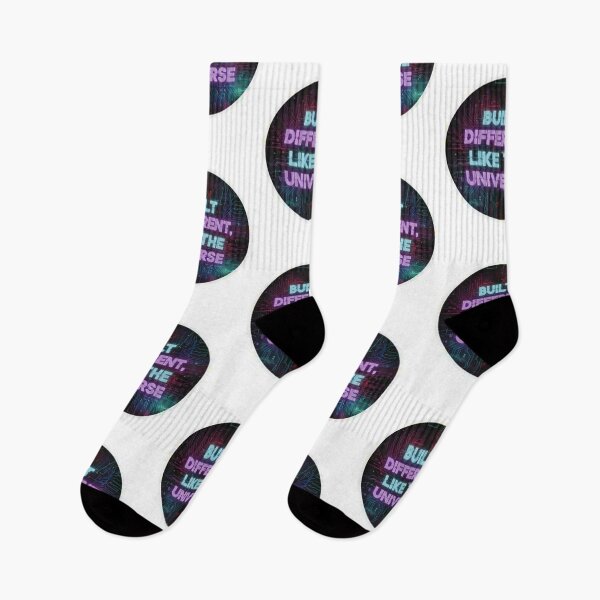 Item preview, Built Different Like the Universe Neon Tech Design | Futuristic Space Motivation designed and sold by Altair_.