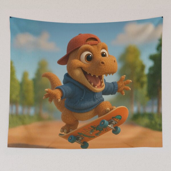 Item preview, Skater Tarbosaurus designed and sold by Sillytoe.