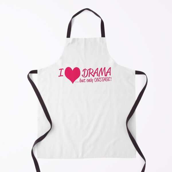 Item preview, I Love Drama But Only Onstage - Funny Theatre Gifts for Actor Stage Manager or Director designed and sold by merkraht.