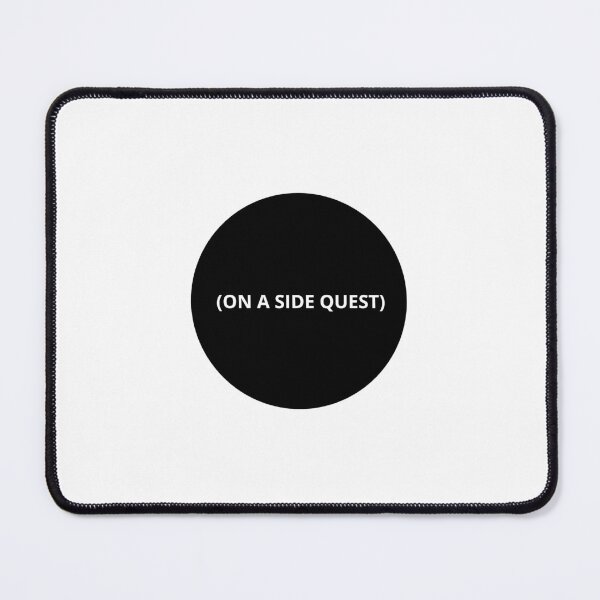 Item preview, 'On a Side Quest' - medieval / renaissance badge or sticker design designed and sold by The Whimsy Workshop.