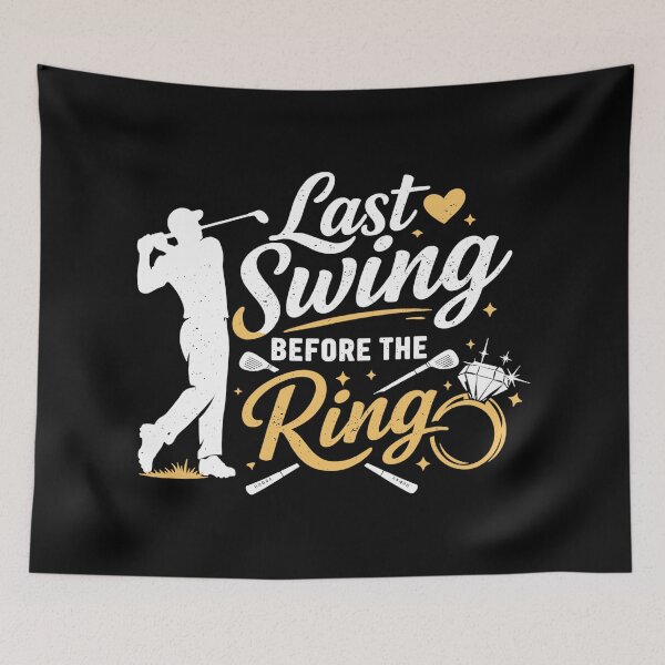 Item preview, JGA Golf Groom: Last Swing Before the Ring designed and sold by Pineapple-Tree.