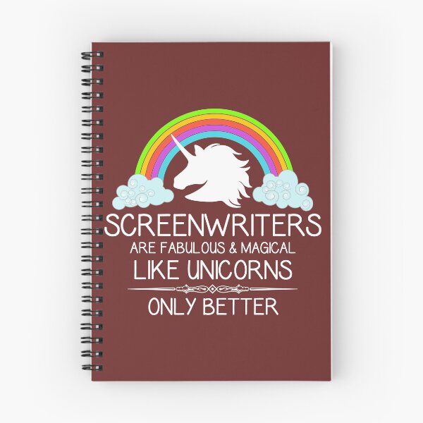 Item preview, Screenwriters are Like Unicorns Only Better - Funny Screenwriter Gifts for Screenplay Writers of the Script designed and sold by merkraht.