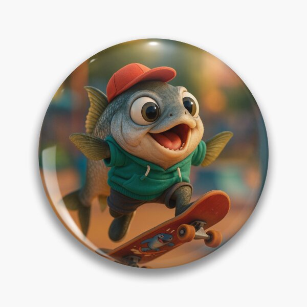 Item preview, Skater Tarpon Fish designed and sold by Sillytoe.