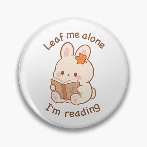 Item preview, Cute Bunny Reading a Book  designed and sold by InkAutumnPrints.