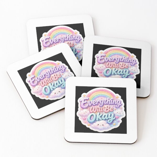 Item preview, Everything will be okay sticker designed and sold by AmbiM.