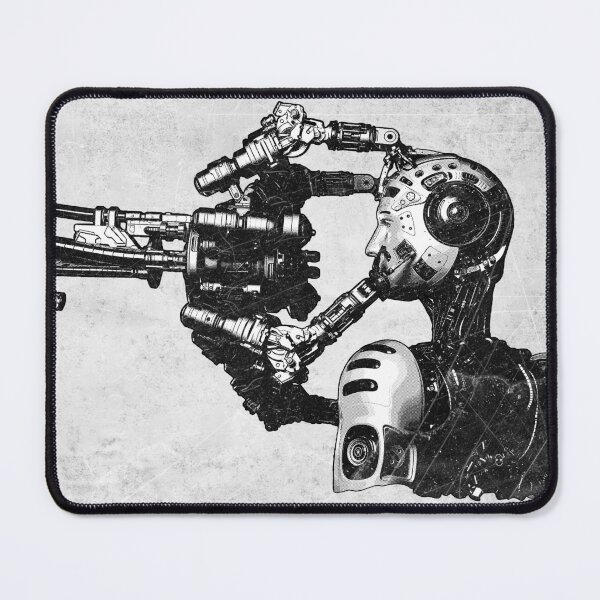 Item preview, Android Construction Unit: Mechanical Robot Cyberpunk Dark Sci-Fi Art designed and sold by Ghoul Enterprises.