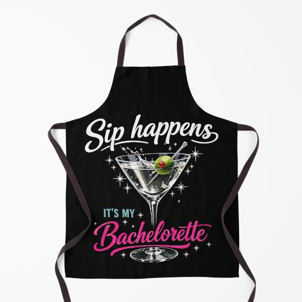 Item preview, JGA Martini Glass – Sip Happens Bachelorette designed and sold by Pineapple-Tree.