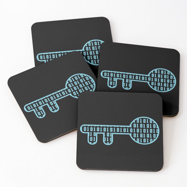 Item preview, Binary Code Key – Digital Access Symbol, Cyber Security & Tech Concept Design 2 designed and sold by WordPlayStudio.