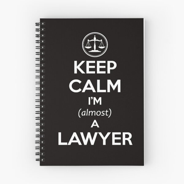 Item preview, Keep Calm I'm Almost A Lawyer - Law Student Bar Exam Gifts for Law School Graduation designed and sold by merkraht.