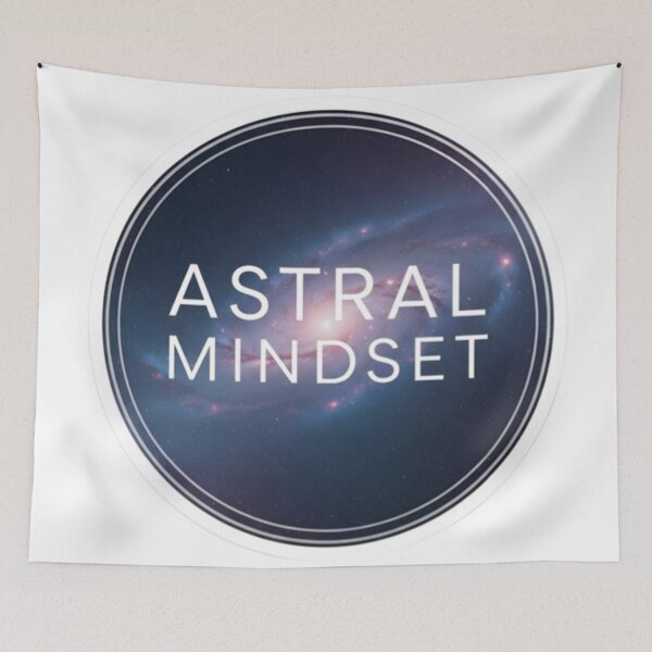 Item preview, Astral Mindset Minimal Galaxy Design | Cosmic Aesthetic Motivation Quote designed and sold by Altair_.