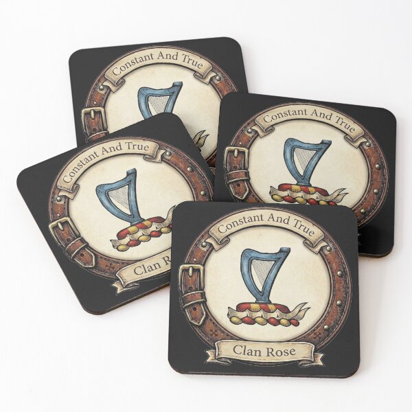 Item preview, Clan Rose Crest designed and sold by BagTown Clans.