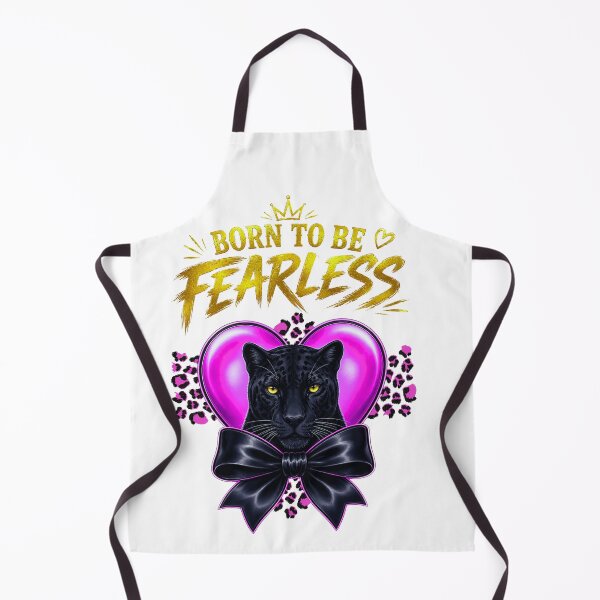 Item preview, Born To Be Fearless Black Panther Pink Heart T-Shirt designed and sold by Aimetoi.