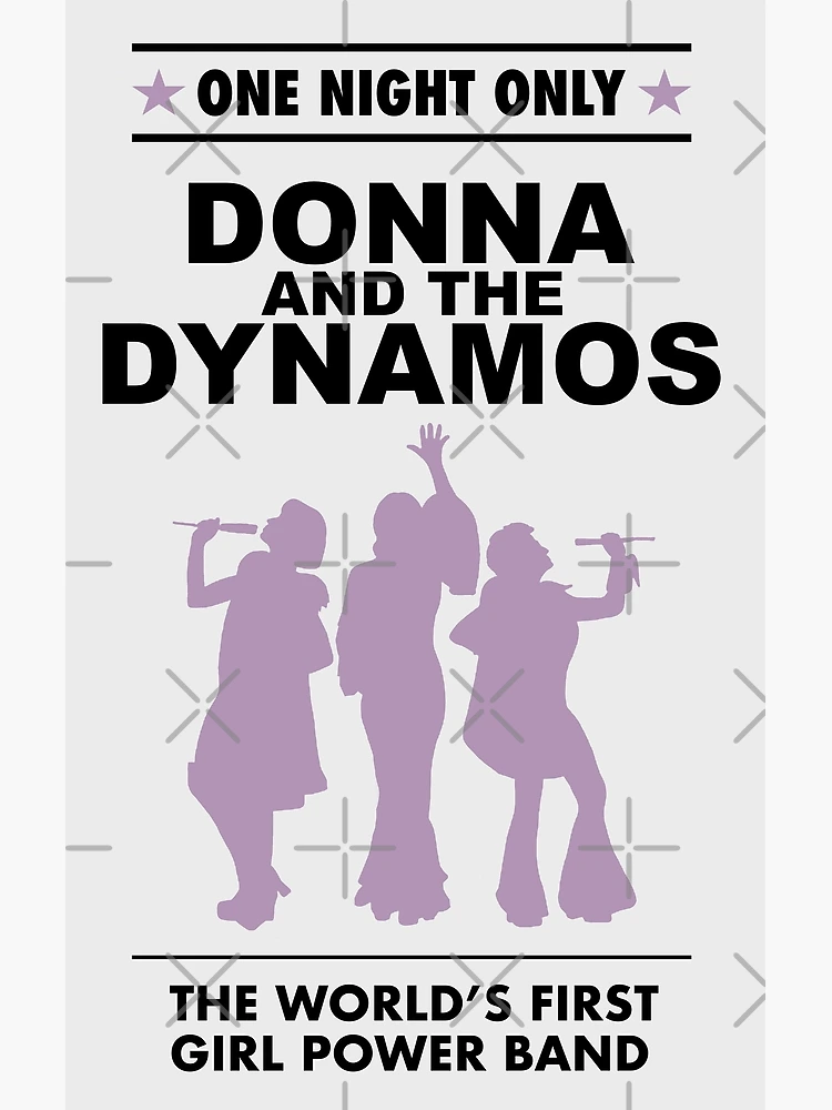 Póster Mamma Mia Donna y las Dynamos- Papermint