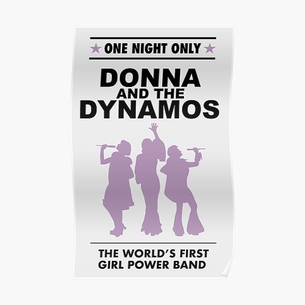 donna and the dynamos! Poster