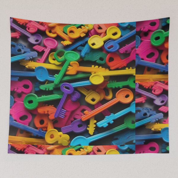 Item preview, Toy Keys pattern designed and sold by JALNERVION SHOP.