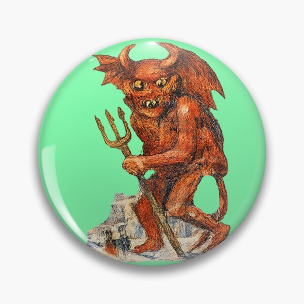 Item preview, Vintage Devil Demon Art designed and sold by bolguzart.