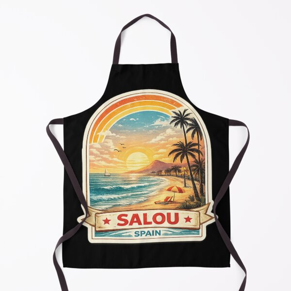 Item preview, Salou spain Tarragona Retro Rainbow designed and sold by Georain.
