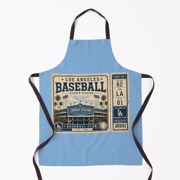 Item preview, Los Angeles Vintage Ticket Stub Baseball Design designed and sold by GhostDawgs.