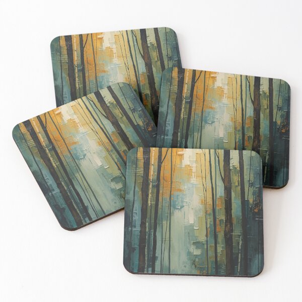Item preview, Amber Forest Glow designed and sold by AbstractAnom.