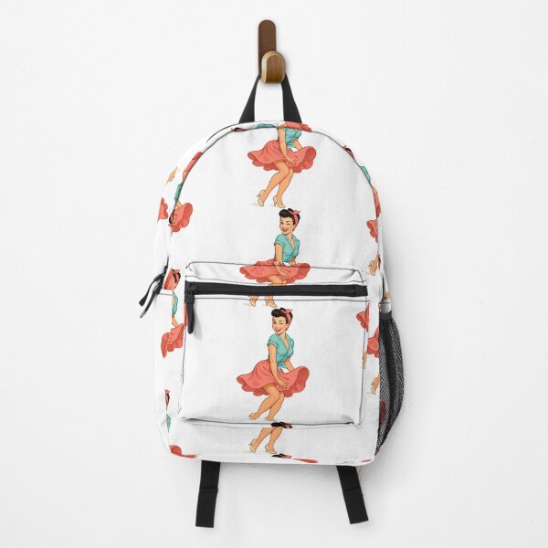 Item preview, Vintage Rockabella Pin-up Girl – Retro 50s Art designed and sold by Pineapple-Tree.