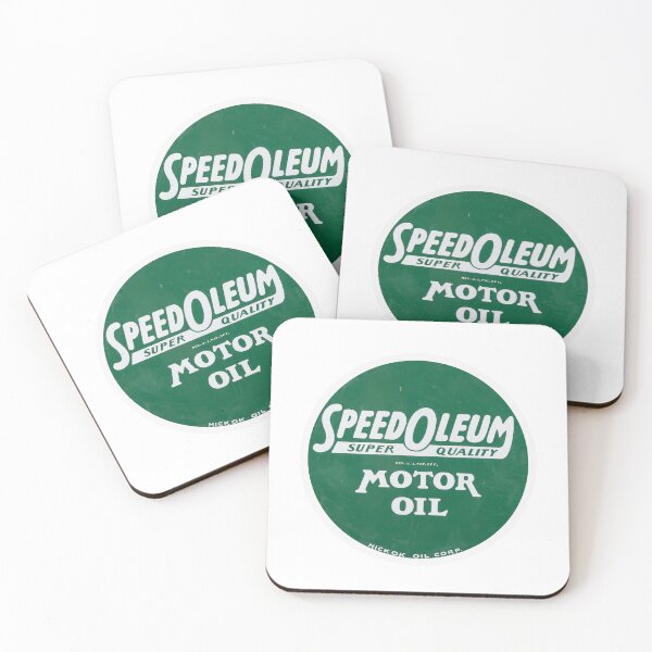 Item preview, Vintage Speedoleum Motor Oil designed and sold by QuayTradingCo.
