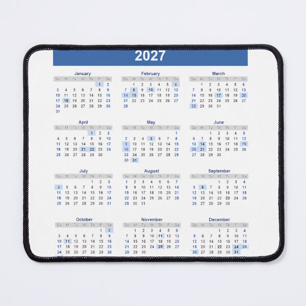 Item preview, 2027 Calendar Sticker Minimal Year Planner Aesthetic Monthly Layout designed and sold by YAZEEDBASH.