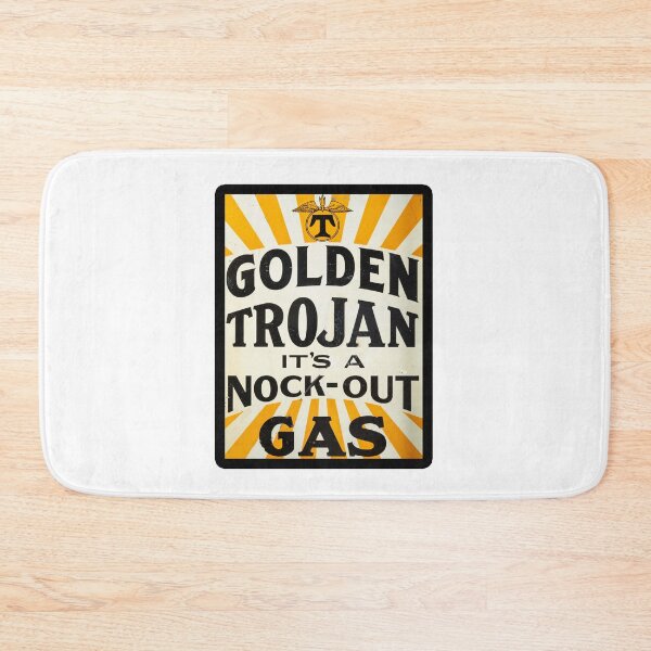 Item preview, Vintage Golden Trojan Gasoline designed and sold by QuayTradingCo.